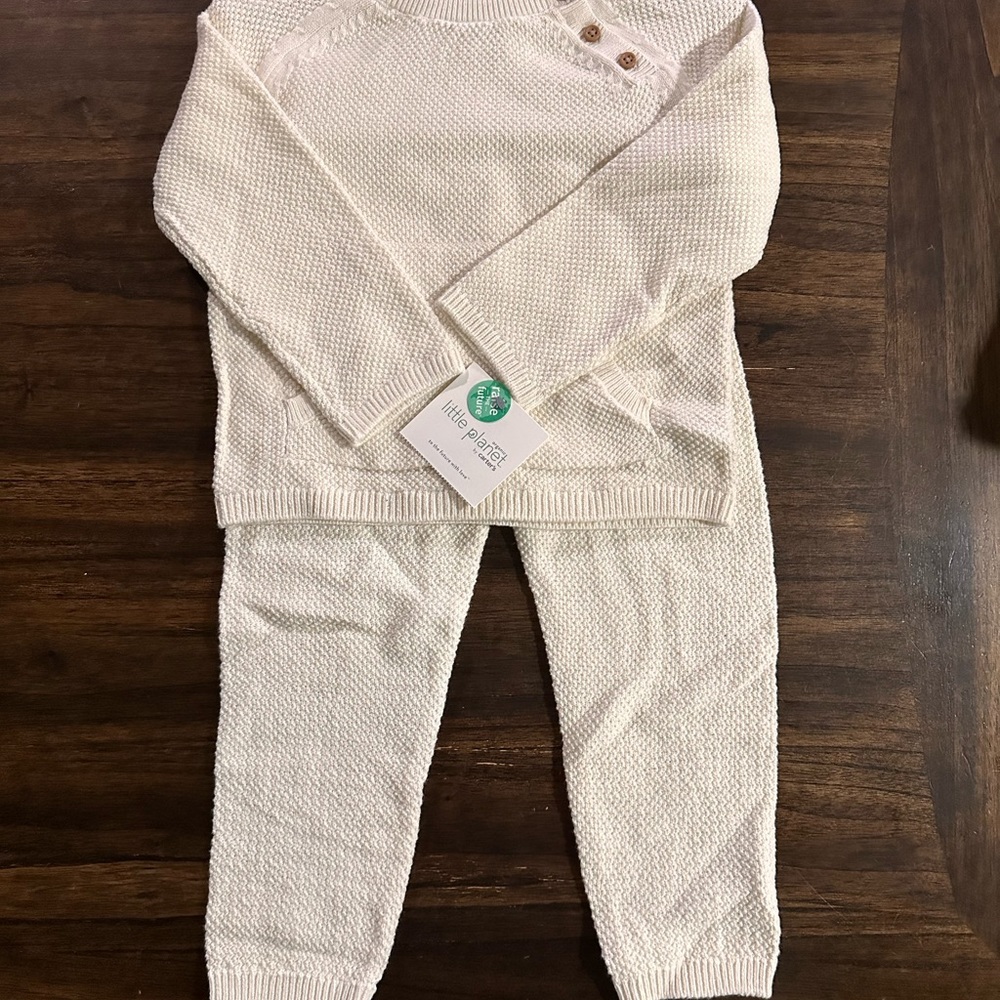 Little Planet Organic Two Piece Knit Set